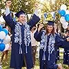 RoundFunny Blue White Graduation Leis 2026 Candy Ribbon Leis Kit Class of 2026 Congrats Candy Necklace DIY Craft Accessories Graduation Gift for Party Supplies High School College #5