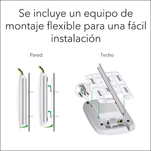 Netgear-WAC510B03-10000S-Pack-de-3-puntos-de-acceso-WiFi-AC-WAC510-empresariales-PoE-80211ac-2x2-con-la-aplicacion-Netgear-Insight-para-una-gestion-sencilla-color-blanco