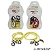 Produktbild Dunlop 2 x 50cm Spanngurt Spanngummi Spanngurtsatz Gepäckgummi Expander mit Karabinerhaken