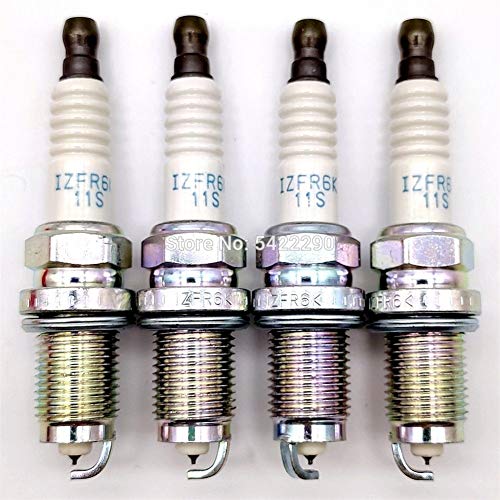 Bougies d'allumage Laser Iridium IZFR6K11S pour Honda Civic 1.8 et CR-V