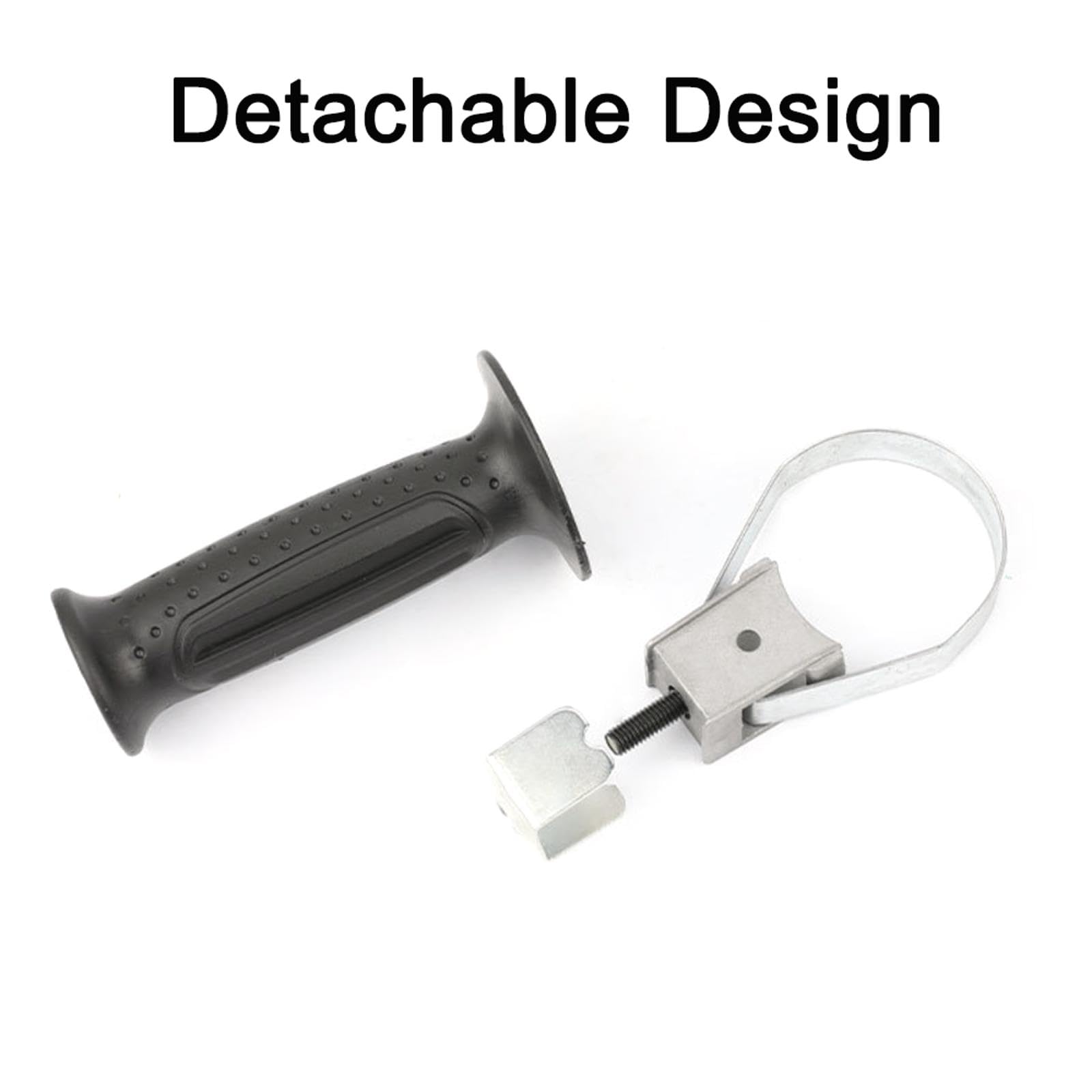 Manico per martello elettrico, in plastica nera, per trapano elettrico ausiliario anteriore laterale, ricambio per martello elettrico 26