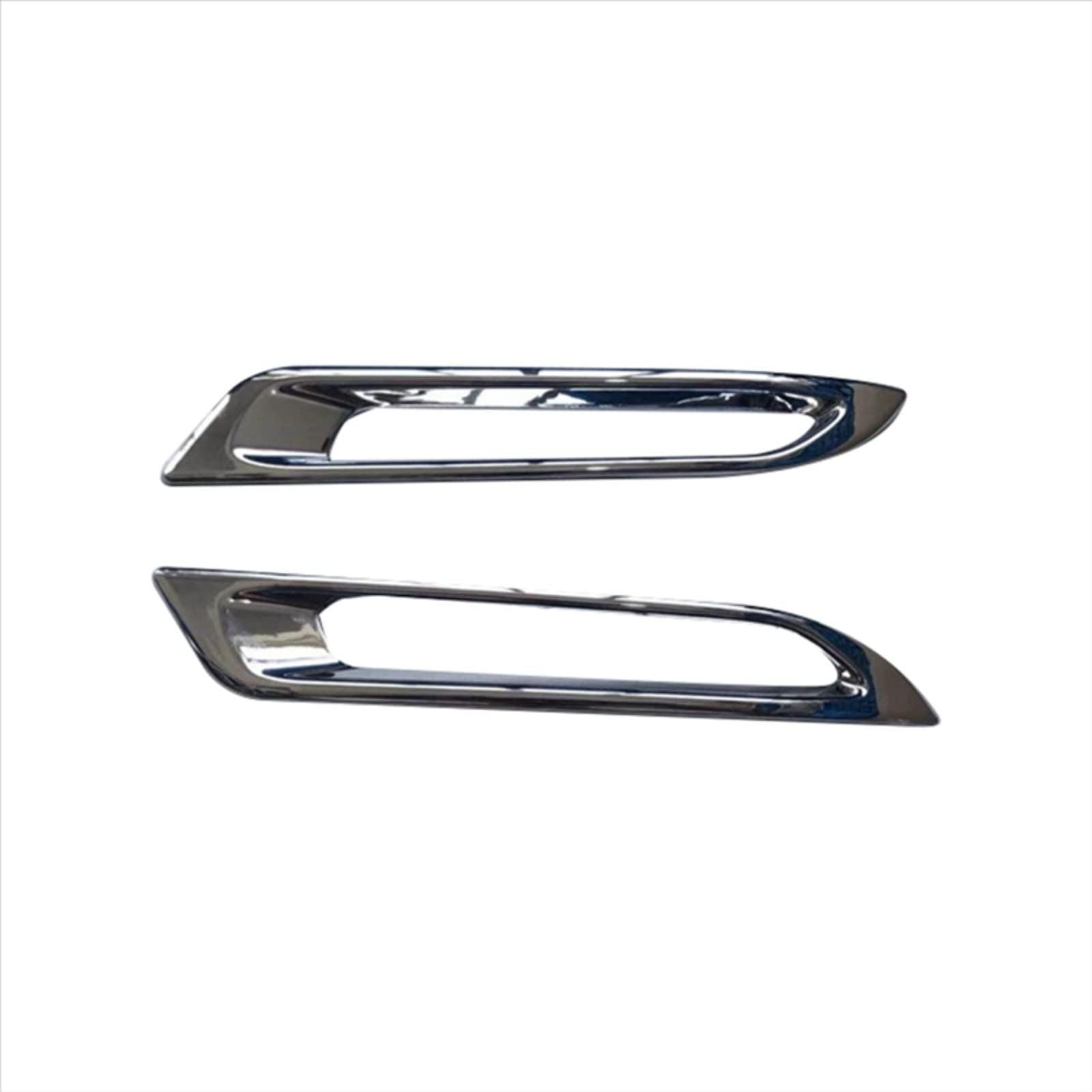 Lame chromée de phare antibrouillard arrière pour Toyota bZ4X finition luxe