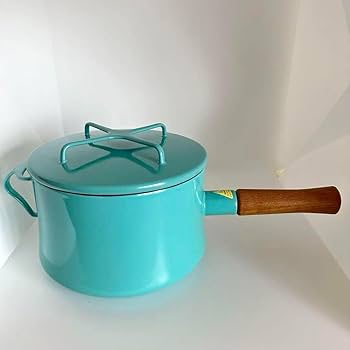 Amazon.co.jp: 18cm ダンスク 深型片手鍋 IH対応 ティール 青