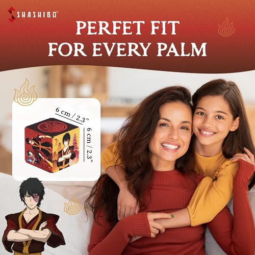 Image of Shashibo Avatar The Last Airbender Magnetic Puzzle Cube, Sensory Fidget Toy