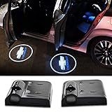 MASHA 2pcs LED Car Door Welcome Light Projector Logo Light Ghost Shadow Light Wireless Laser Lamp...