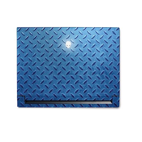 Image of MightySkins Skin Compatible with Alienware M18 R1 (2023) Full Wrap Kit - Blue Gridiron | Protective, Durable, and Unique Vinyl Decal wrap Cover | Easy to Apply & Change Styles | Made in The USA