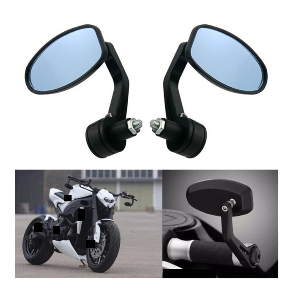 Rétroviseurs Universels avec Barre De Poignée De Moto, 7/8 Pouces pour Daytona 676 pour