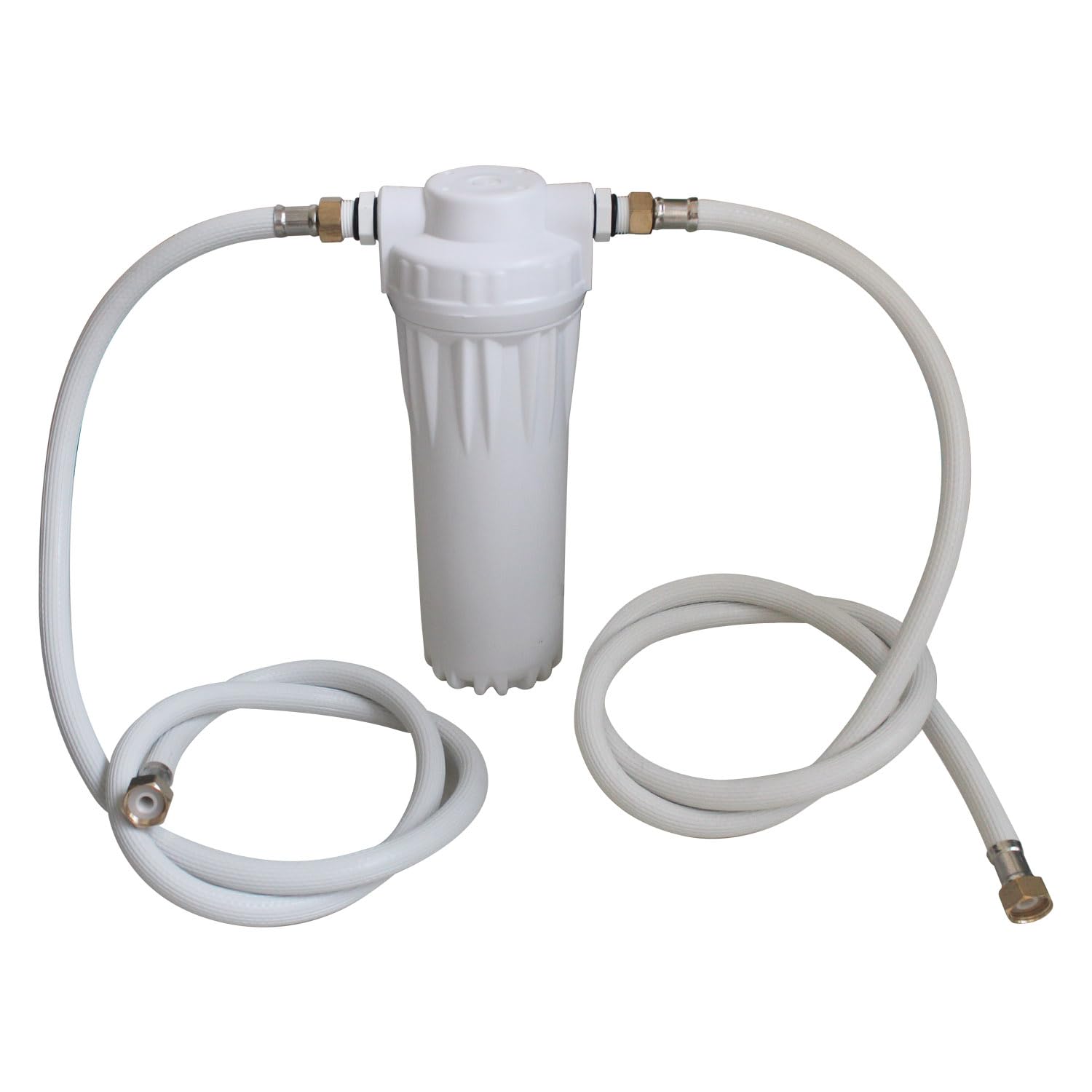Filtro de agua para máquina de hielo industrial purificador comercial para cafetería restaurante dispensador de agua fría y caliente cartucho de filtro purificador (Tubería de agua de una sola etapa)