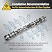 Radvik Engine Camshaft Right Side Intake Compatible with Jeep Wrangler JL Grand Cherokee Ram 1500 Dodge 3.6L V6 - Replacement 5047913AD 5047913AC (2016-2024)