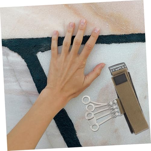 Physiothérapie et exercices multi-doigts avec l'extenseur en silicone gris - 6
