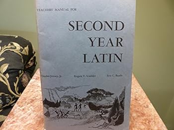 Paperback Teachers Manual for Second Year Latin Book