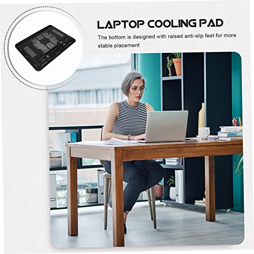 Base refrigerante para laptop con ventiladores silenciosos ajustable miniatura 7