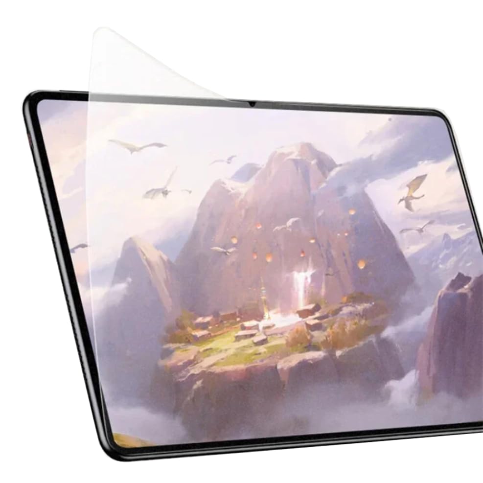2 Stück Papierstruktur Flexibel Displayschutz für Samsung Galaxy Tab S10 FE 10.9" Hydrogel Film Matt Weiche PET TPU Tablette Displayschutz Anti-Fingerabdruck Explosionssicher