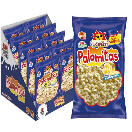 iChuches- Aperitivos De Maiz Sin Gluten y Sin Lactosa (Palomita Familiar)