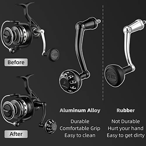 GOMEXUS Power Handle for Penn Pursuit III/IV Spinning Reel Replacement Handle(Please do not Adapt to Other reels to Avoid Damage to The Reel)