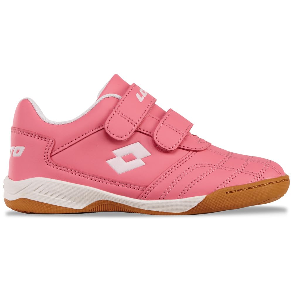 Lotto Pacer K TrainersUnisex - Children and Youth, Fr Pink and White, 39 EU