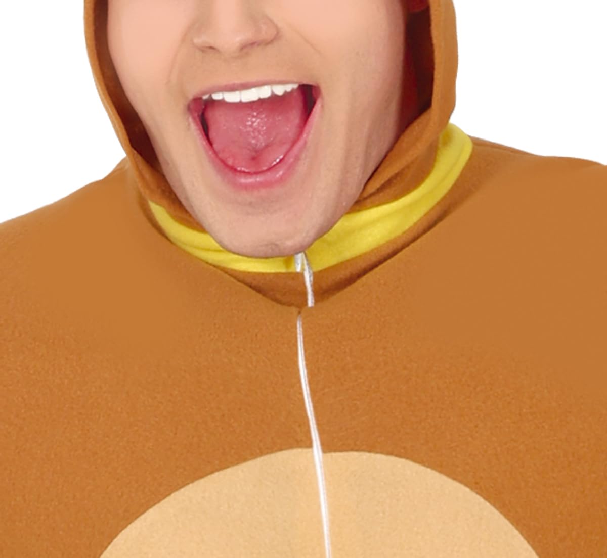 FIESTAS GUIRCA | Costume de Chien Marron pour Adulte - Cagoule, Queue et Combinaison - Costumes d'Animaux pour Halloween, Carnaval et Fêtes Costumées - Idéal pour Hommes