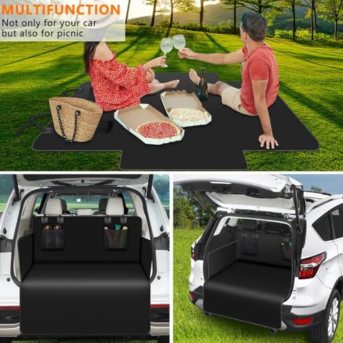 Tapis de coffre imperméable Ford Focus III bâche protection chien lavable - 7