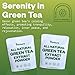 Purisure Green Tea Extract | Powdered Tea from Premium Green Leaf | Unsweetened Vegan Tea for Latte & Smoothie Recipe | All-Natural Antioxidant Green Tea Powder with EGCG & Polyphenols | 500 Servings