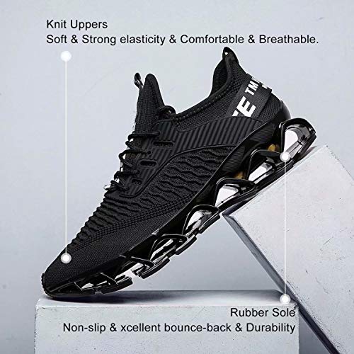 Image of Vooncosir Mens Running Shoes Breathable Walking Blade Non Slip Athletic Tennis Shoes Lightweight Fashion Sneakers