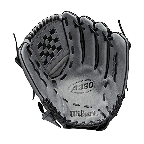 Wilson Sporting Goods A360 Baseball 12.5"" - Left Hand Throw,12.5"",Black", Large (Wbw100246125) #TOP1