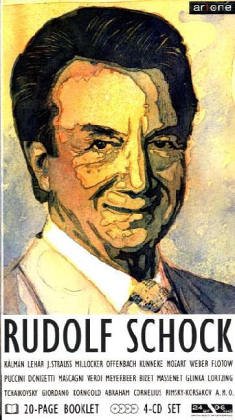 Photo de Rudolf Schock singt Melodien aus Opern und Operetten, 4 Audio-CDs