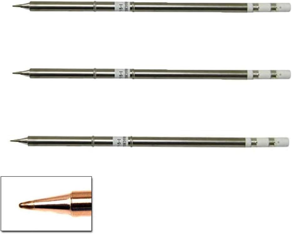 Hakko - T15-B2 - Soldering Tip, Conical, 0.5mm x 10mm (3 Pack)