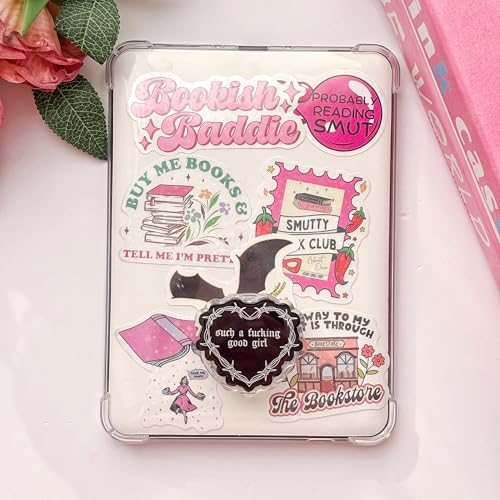 Kindle Grip para evitar caídas con soporte plegable de corazón 3