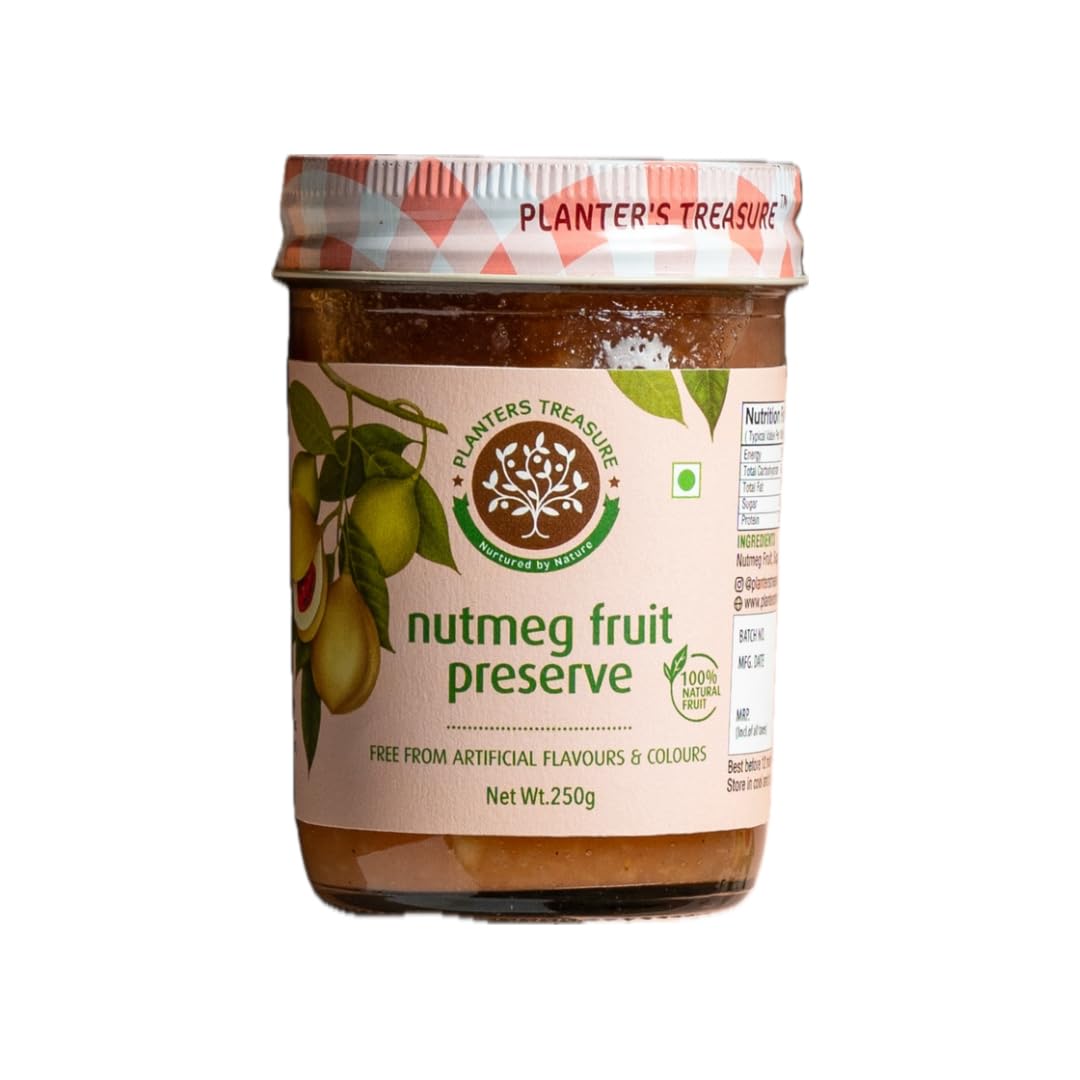 Planters Treasure Nutmeg Preserve (250G), With Real Fruit Ingredients | Jam | 100% Pure & Natural with No Artificial Chemicals (B0D1C71R3S) Amazon Price History, Amazon Price Tracker