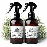 Cute Farms Tillandsia Air Plant Fertilizer | Gentle Daily Use Formula | Formulated Nutrients for Air Plants (8 oz Spray Bottle, 2 Pack)