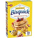 Betty Crocker Bisquick Baking Mix, Pancake & Baking Mix, Original, 40 Oz Box (Pack of 10)