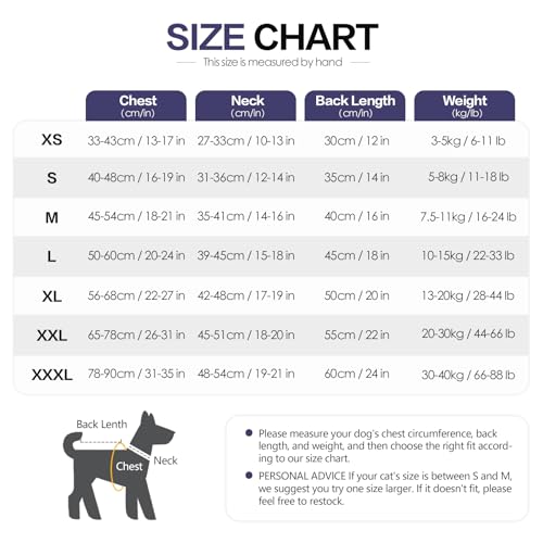 Veste anti-anxiété pour chien 3XL bleu marine - Gilet apaisant à capuche