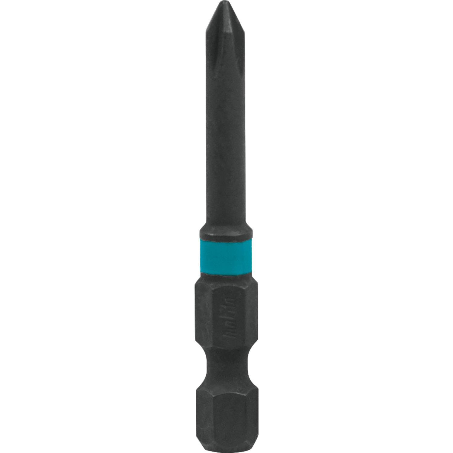 Makita A-98974 Impactx #1 Phillips 2″ Power Bit, paquete de 50, Bulk