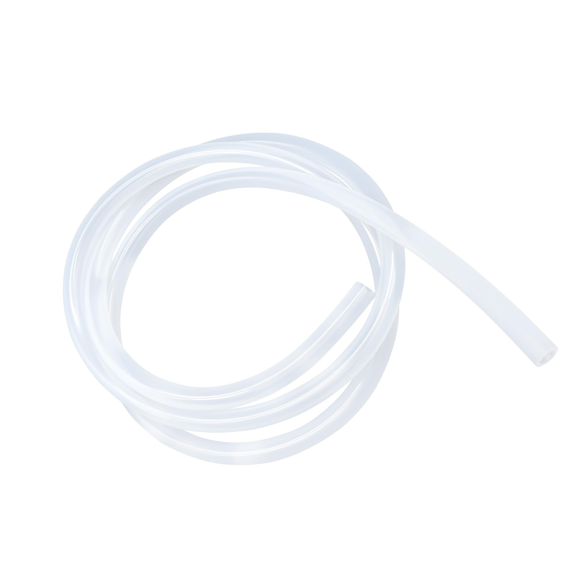 Lavmhab Transparent Silicone Tubing Food Grade Hoses 8Mm X 11Mm, Length 2 Meters (6.5Ft), Flexible Silicone Rubber Tube Air Hose Water Pipes