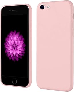 LIRAMARK Silicone Soft Back Cover Case for Apple iPhone SE 2020/2022 / iPhone 7 / iPhone 8 (Silicone Pink) Price In India
