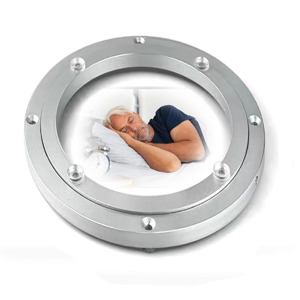Cuscinetto Girevole in Lega di Alluminio, Base Girevole Lazy Susan Resistente per Tavolo da Pranzo, Piastra Girevole fluida, 4"-40" (Dimensioni: 25 cm (10 Pollici))