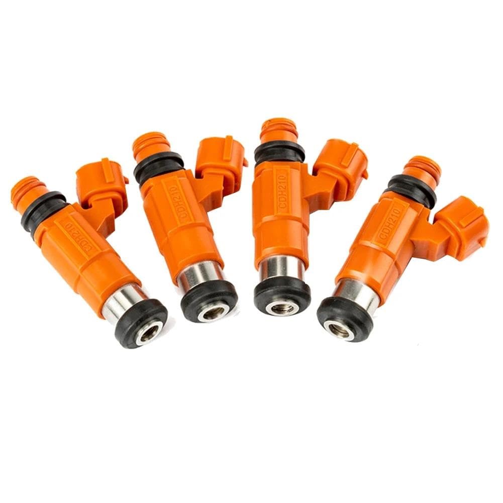for Yamaha for Outboard 115HP 2000-2015 Fuel Injectors Set of 4 Pieces 68V-8A360-00-00 CDH210 INP-771 15710-65D00 Injector Nozzle