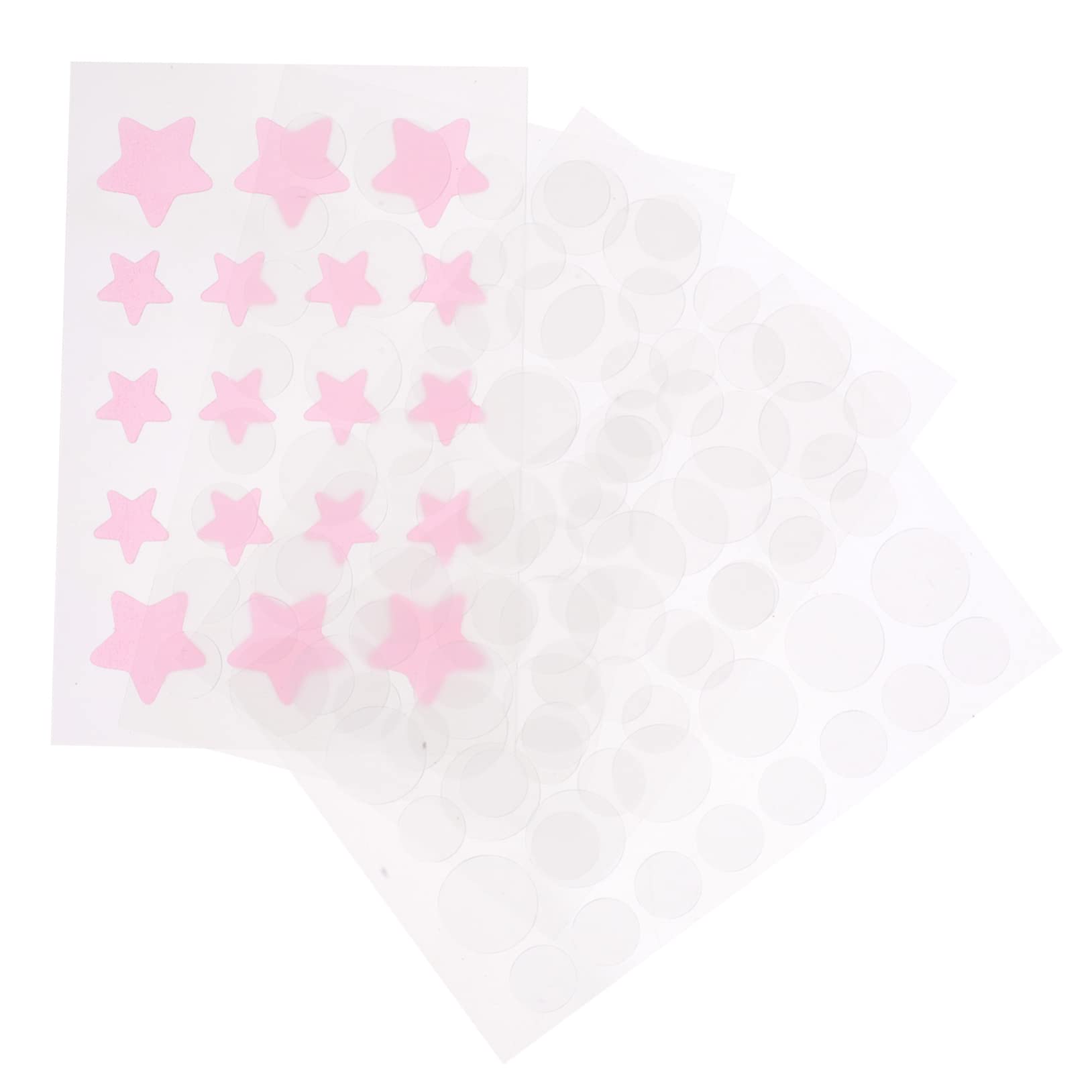 Parches Para Acné Hidrocoloides Coloridos Para Espinillas De Parches Invisibles Para Cuidado Facial Material Y Efecto Hidratante 4 Hojas X 5