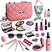 Pretend Makeup Girls Cosmetic Toys - Fake Make Up Kit Pretend Make up Set for Kids Girl Children Princess Play Makeup Game Christmas Birthday Gifts Cosmetic Toys for 2 3 4 5 6 Years Old Girls Gift