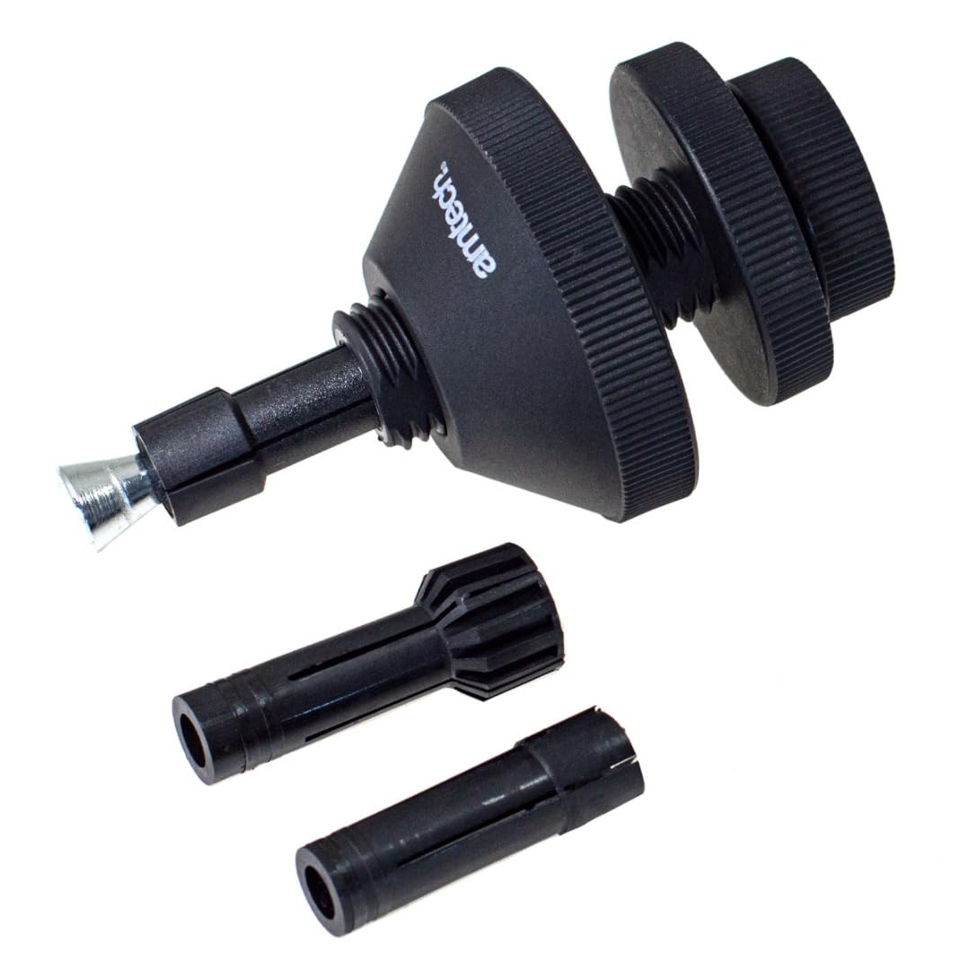 Amtech I8075 Universal Clutch Alignment Tool, 3 Size Expanding Collets, Durable Glass Reinforced Nylon and Steel Construction
