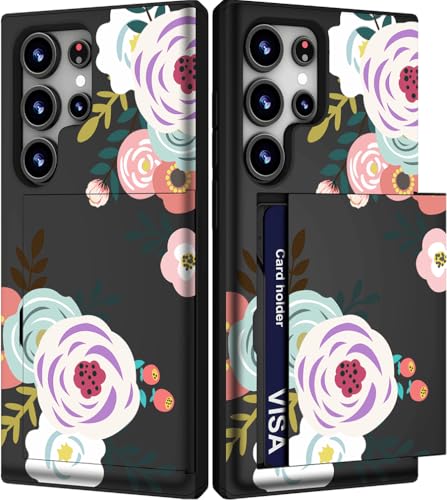 IWONE Compatible with Samsung Galaxy S23 Ultra Case Cute with