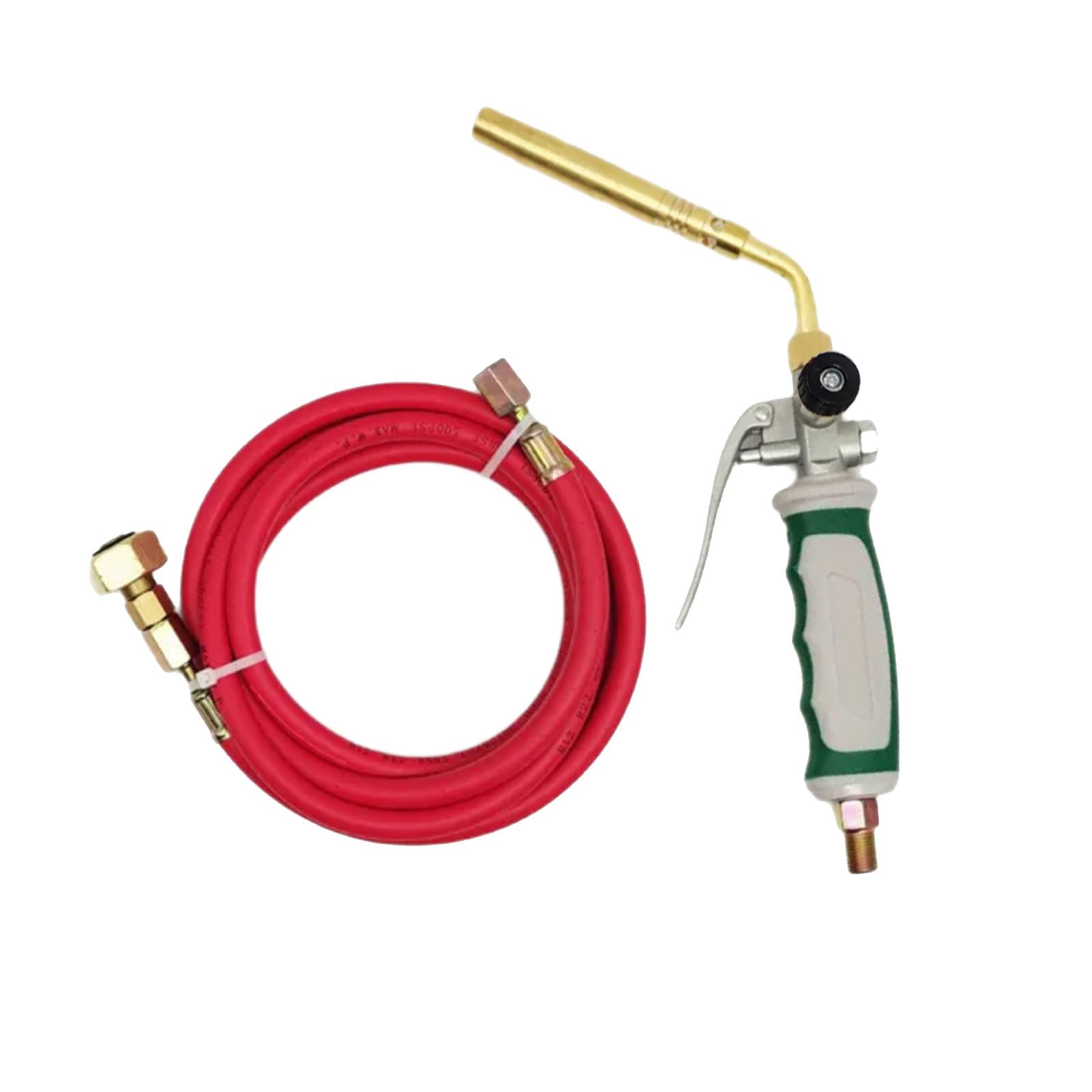 Mapp Torche avec flamme réglable Double ouverture Tuyau de soudure pour diverses applications de travail des métaux MAPP