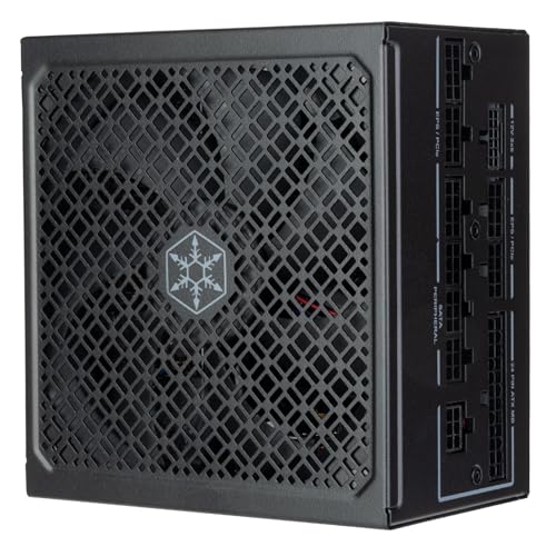 Image of Silverstone Technology HELA 1000Rz 80 Plus Platinum 1000W ATX 3.1 & PCIe 5 Fully Modular ATX Power Supply, SST-HA1000R-PM