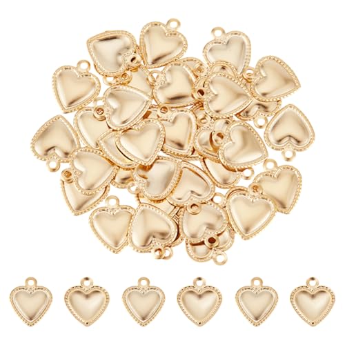 Breloques En Cœur Émaillé Pour Cancer Du Sein – Symboles De Soutien En Alliage – 10 Styles Différents – Pour Bijoux DIY Et Événements - 4