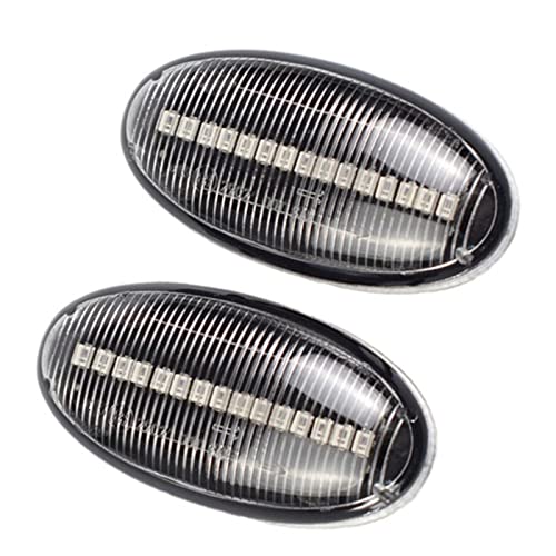 Clignotants dynamiques pour Mazda 2 DE DH 2007-2014 feux de position couleur cristal