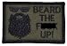 Beard the F*** Up 2x3 Military Patch / Morale Patch - Olive Drab