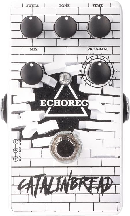 Catalinbread Echorec Binson-style Delay Pedal - Graffiti White, Sweetwater Exclusive