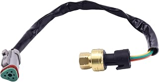 FridayParts GP-Pressure Sensor 194-6724 1946724 for Caterpillar Engine CAT 3406E C-10 C-12 C-15 C-16 C-18 C16 C18