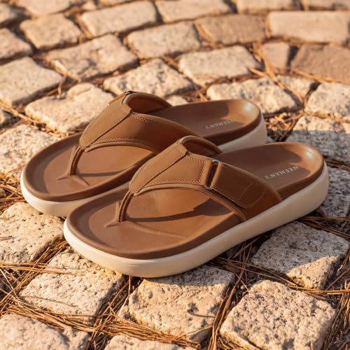Neeman's PureWhoosh Stroll Men's Flip Flops TAN - Image 3