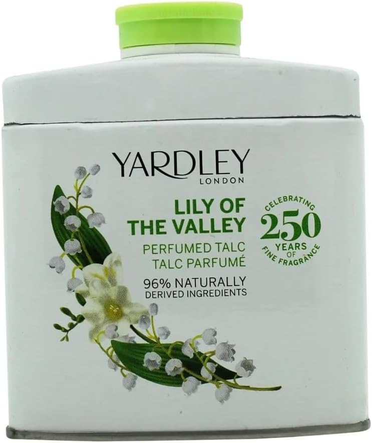 Yardley London Lily of the Valley Mini Talc 50g
